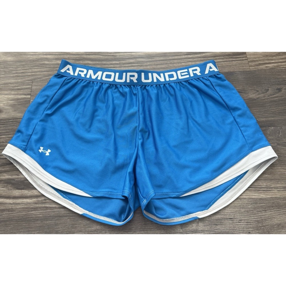 SOLD
 Women's Play Up Shorts Gymcore Activewear Sporty Quick Dry Blue